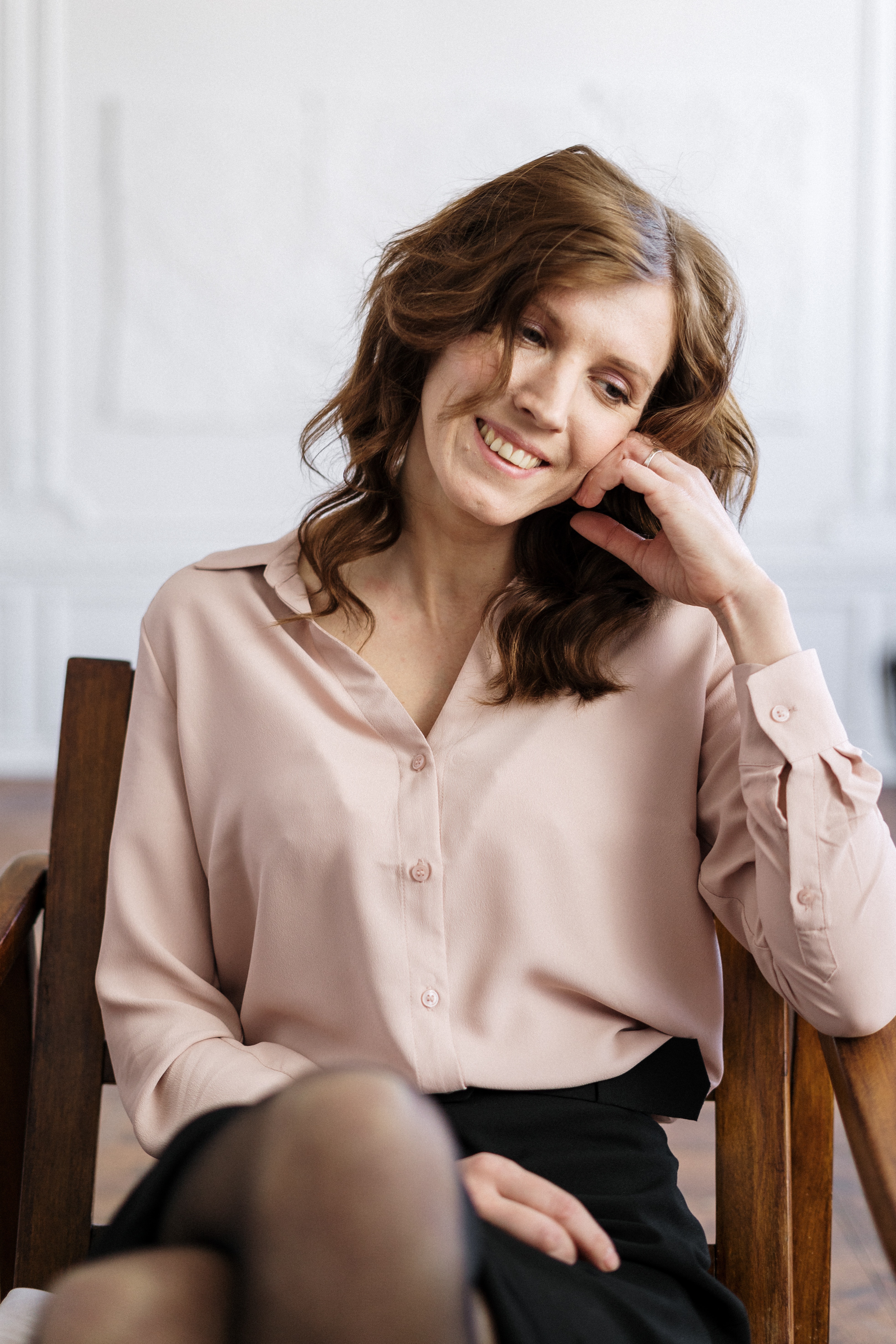 Woman smiling professional