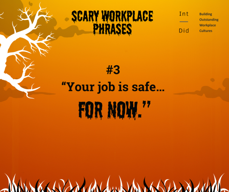 Scary phrases and sentences at work illustration
