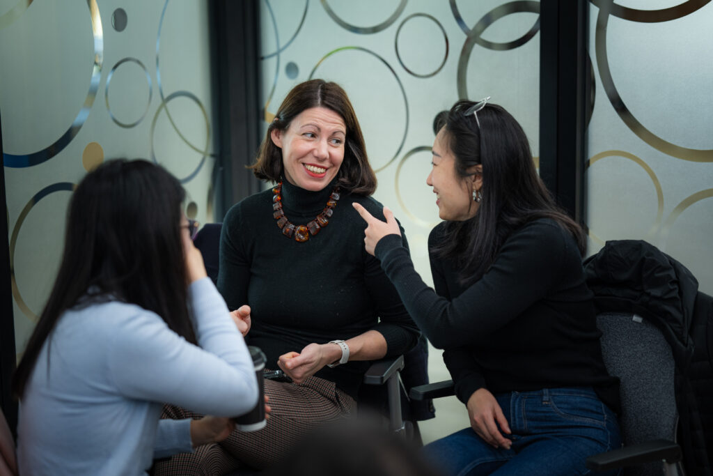 R.E.D. participants talking