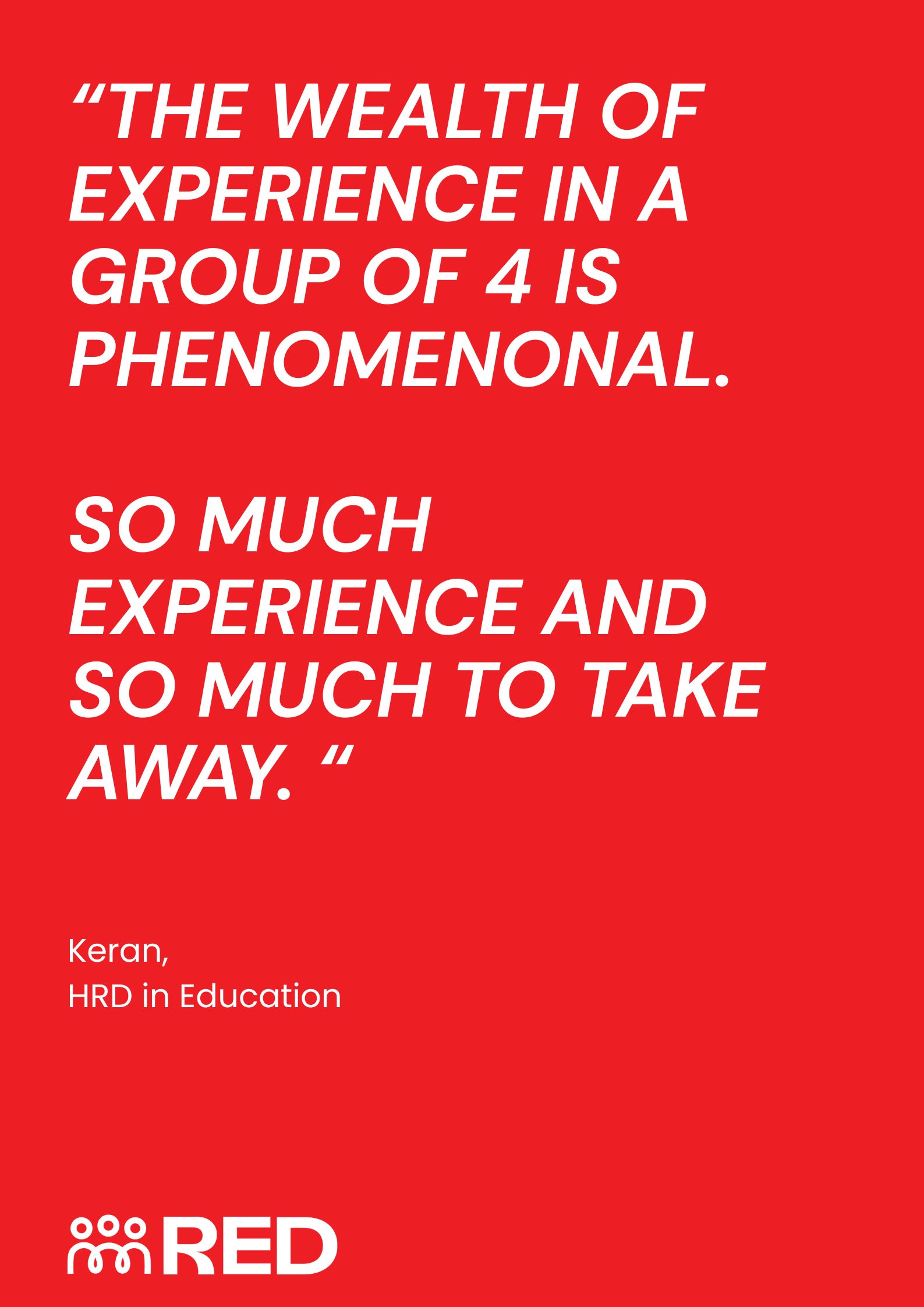 Learning from the Collective Experience in HR