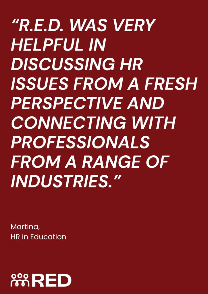 Fresh Perspectives on HR Issues Through R.E.D