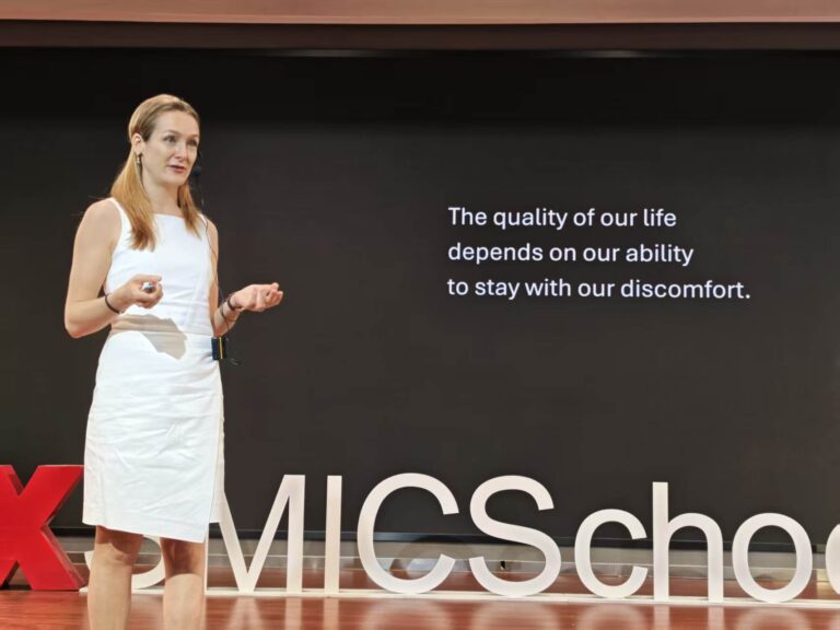 Discomfort TEDx SMIC school 2026.03.28 TEDx Marion Campan