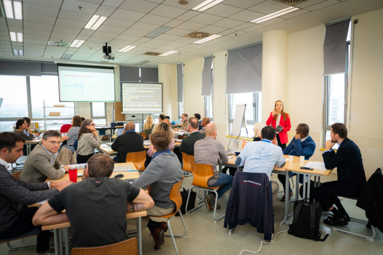 Training Room with Participants