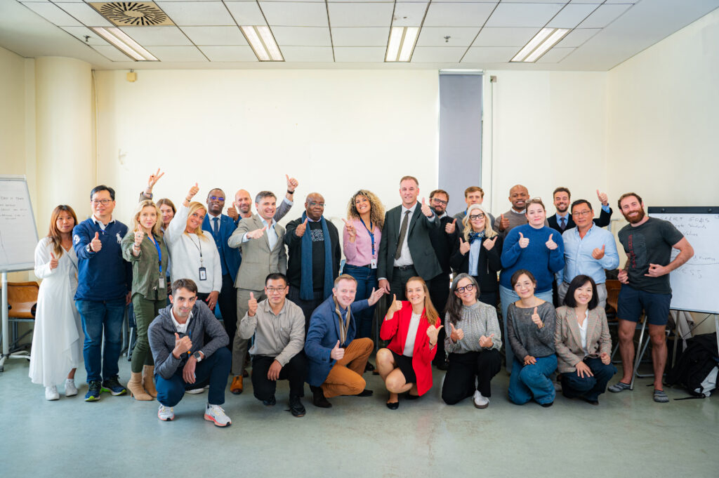 Leadership team photo post training