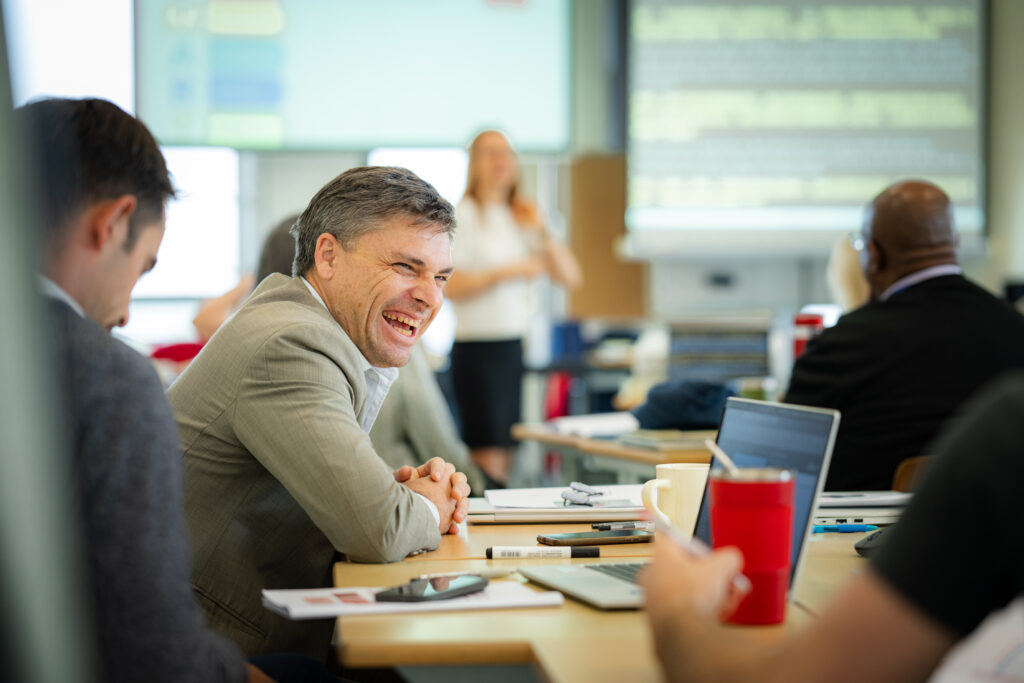 Training Participants laughing
