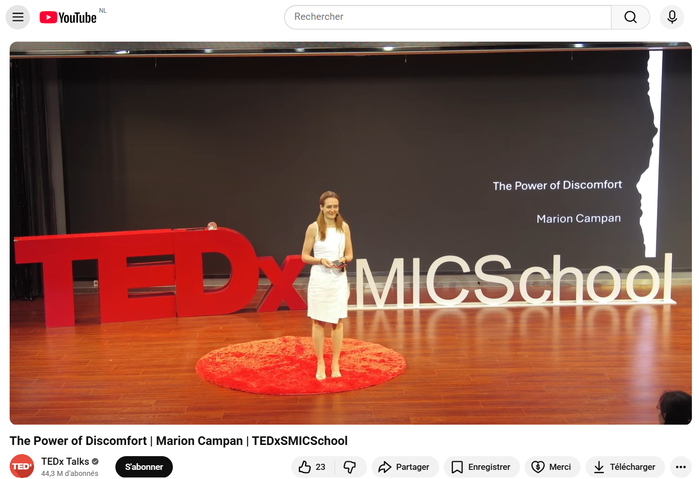 TEDx SMIC Marion CAMPAN