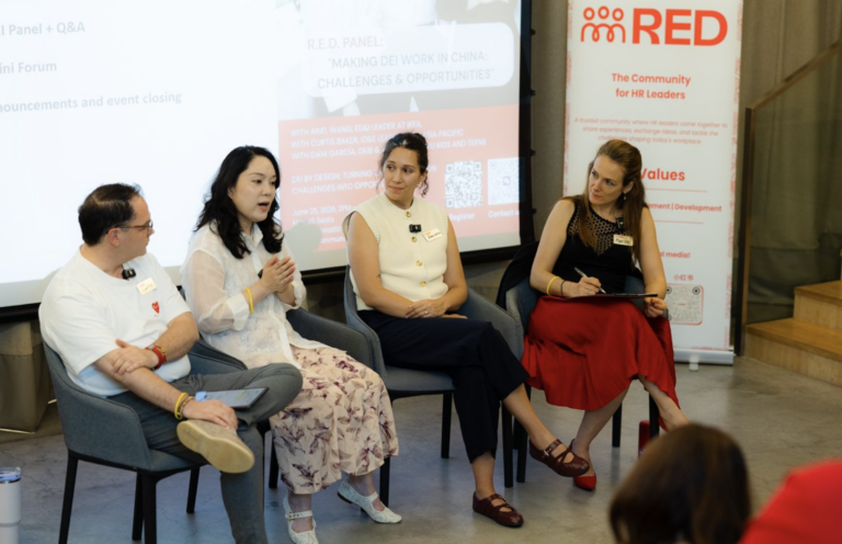 R.E.D. Learning Day DEI panel discussion Shanghai HR leaders