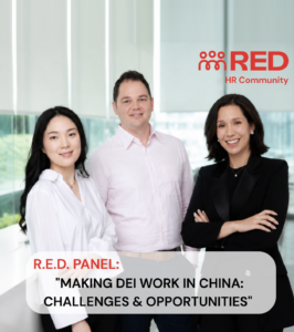 R.E.D. Learning Day DEI panel discussion Shanghai HR leaders
