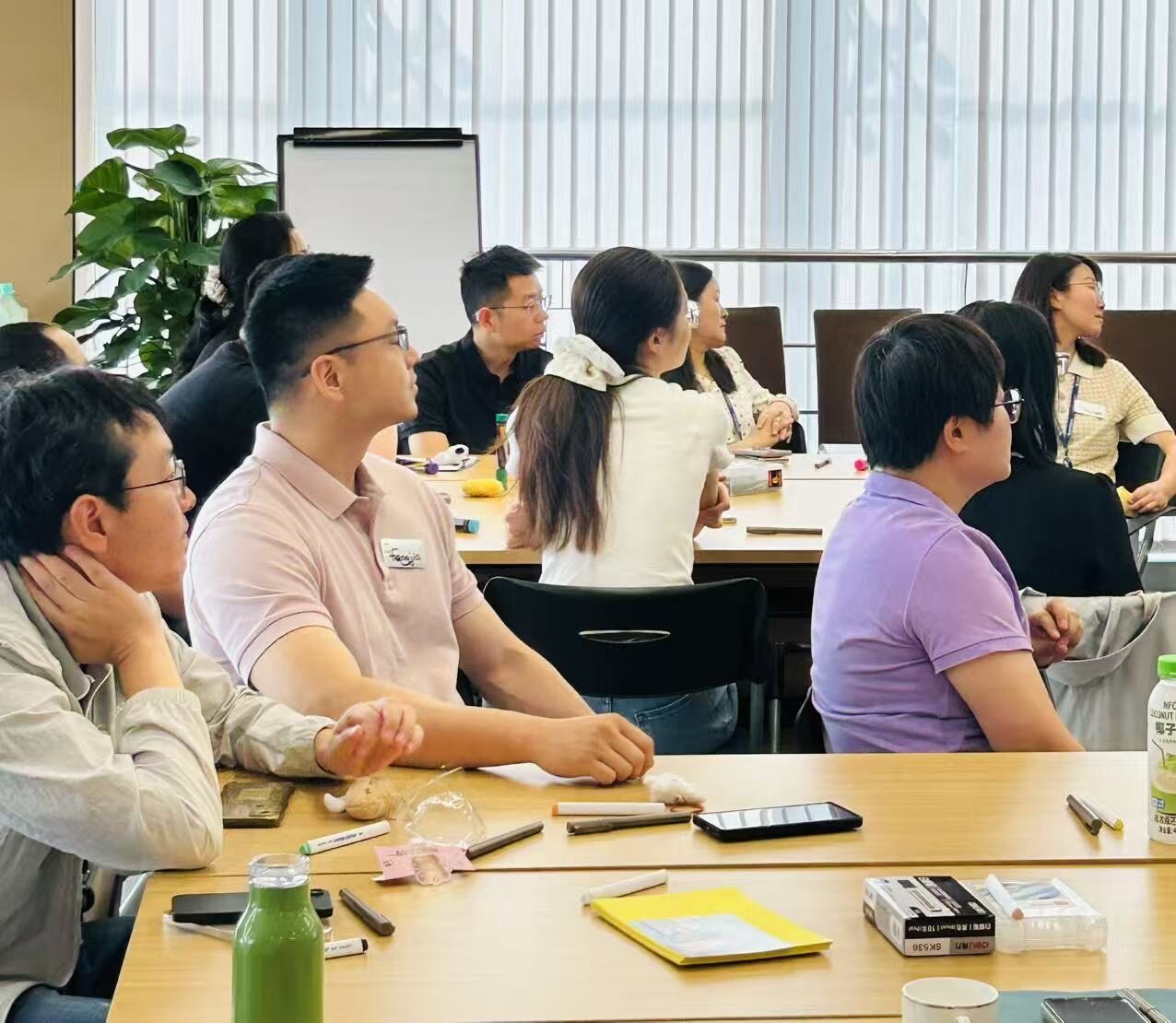 Cross Functional Collaboration Workshop held at a factory.