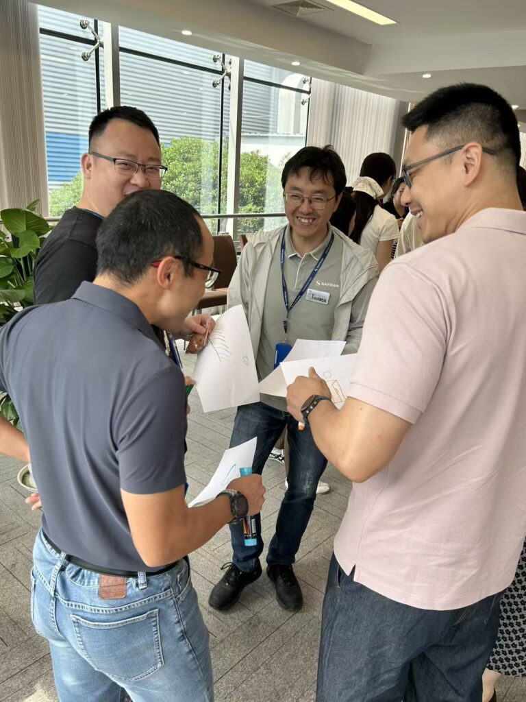 Team coaching case study in China workshop