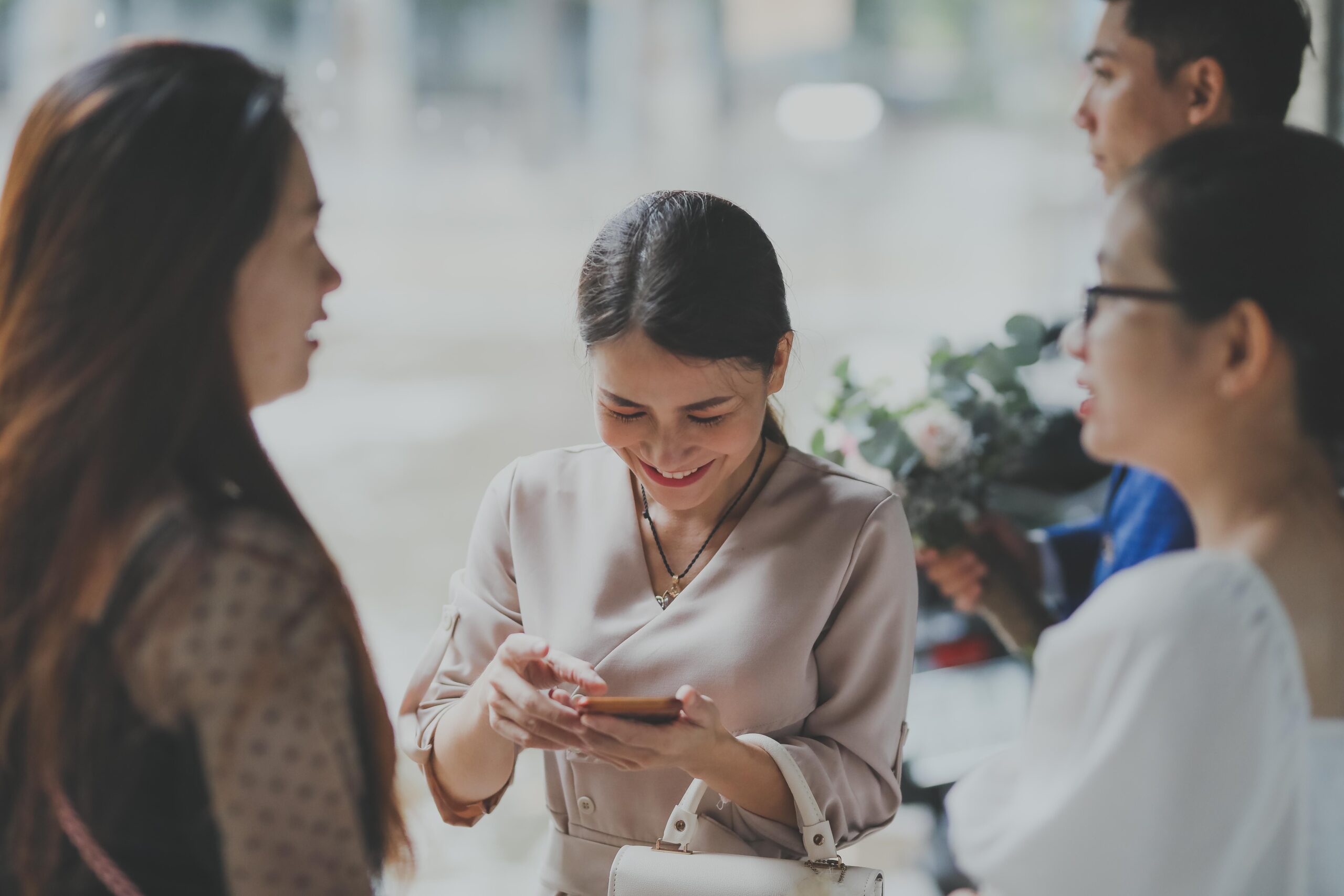 business networking event and one-minute pitching session