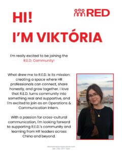 Viktória, Operations & Communication Intern at R.E.D. HR Community