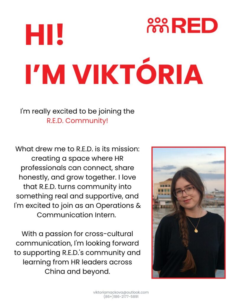 Viktória, Operations & Communication Intern at R.E.D. HR Community