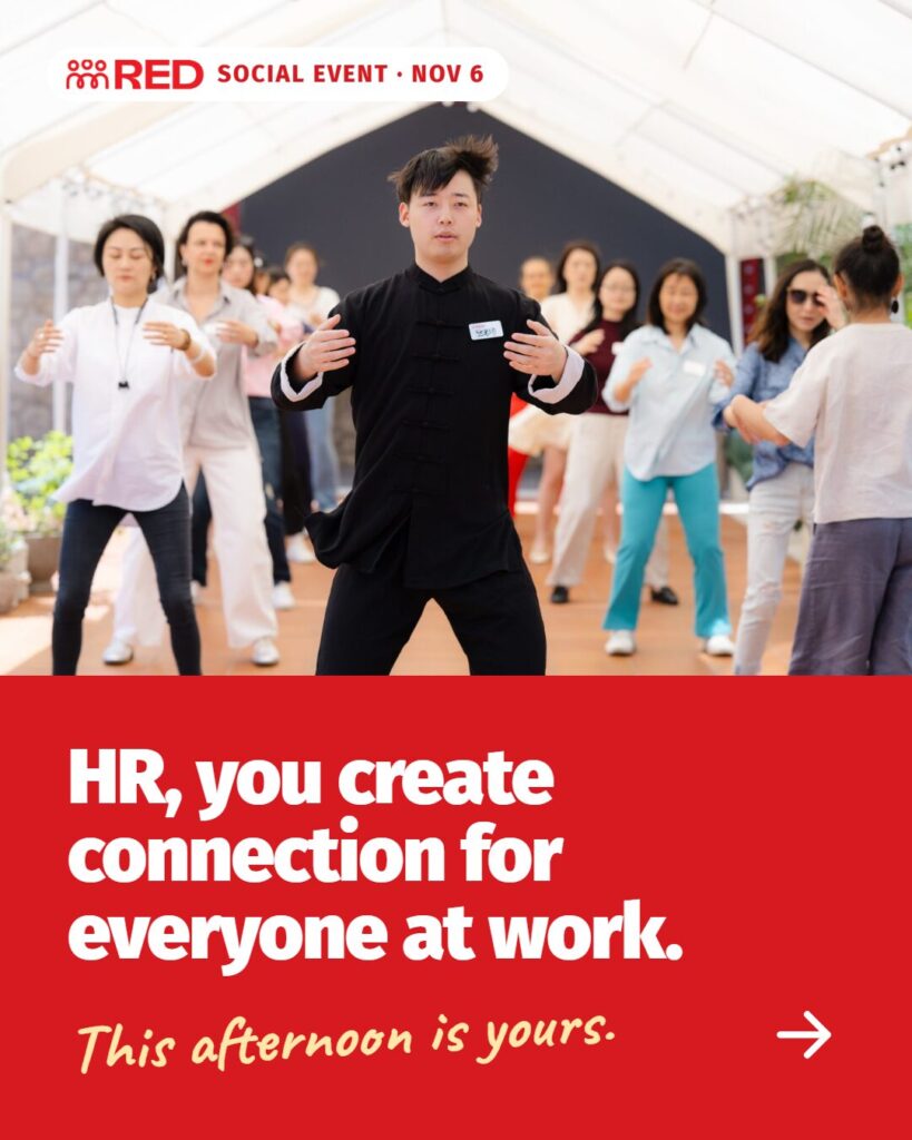 R.E.D. Social event Shanghai HR Tour I