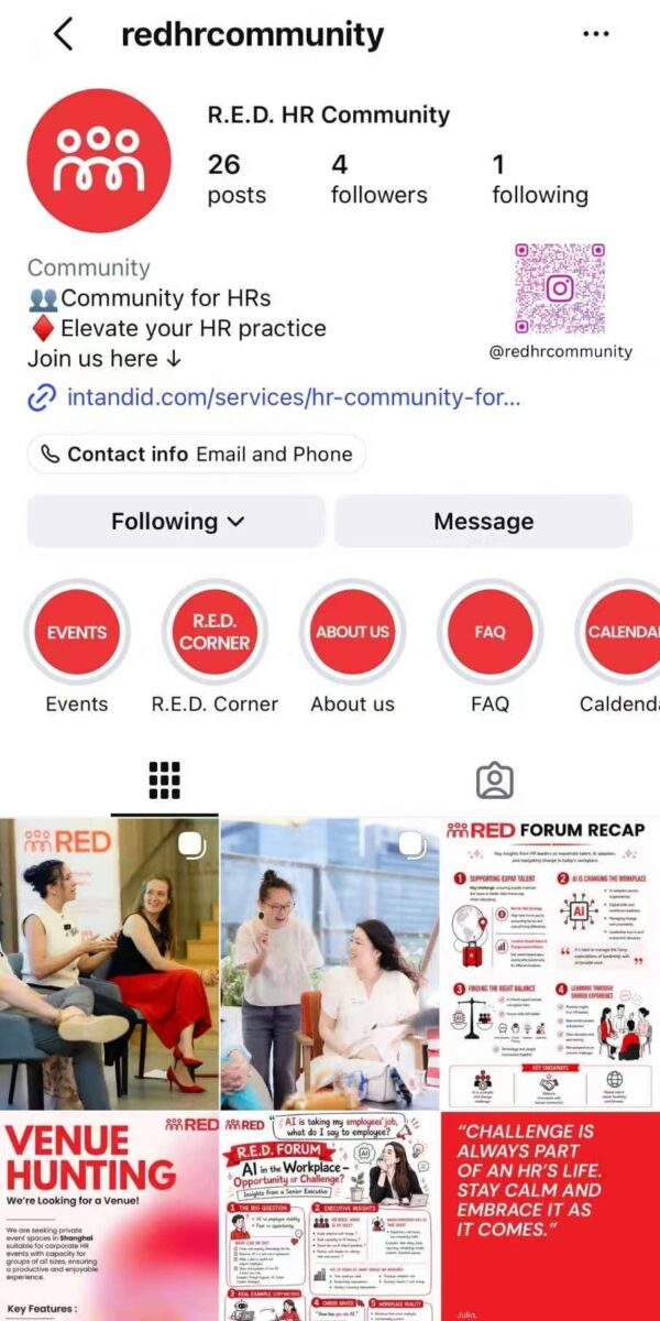 Follow us @redhrcommunity for weekly HR insights, real peer stories, and event updates you won't find anywhere else.